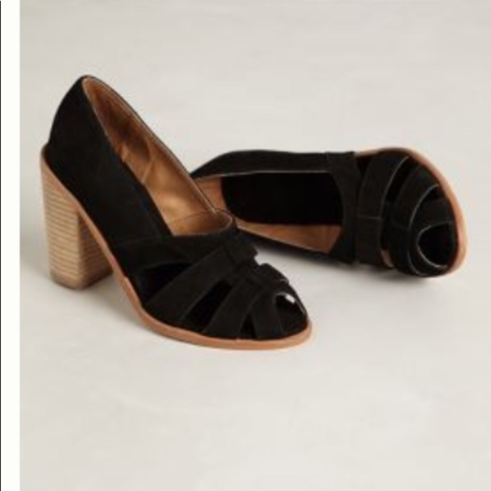 Anthropologie elbus peep toe size 8.5